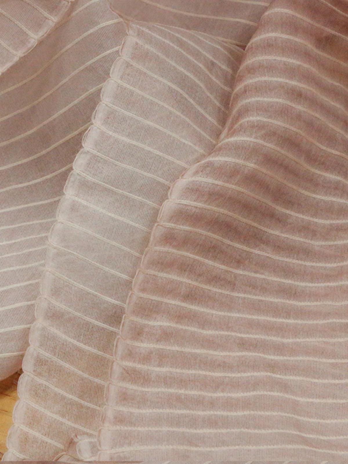 KUROSE - 16 Momme Original Niche Designer Dirty Dyed Dirty Maroon Silk Satin Gauze Silk Cotton Blend Fabric  - 110cm wide by the Yard