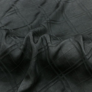 LZZRGL - 19 Momme Vintage Style Dirty Dyed Jacquard Sangbo Satin Silk Fabric - 135cm wide by the Yard
