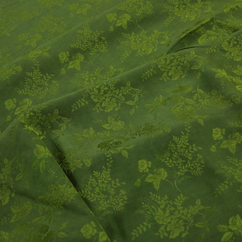 RUINI - Jacquard Handmade Plant Dye Mud Silk Fabric Silk Viscose Blend - 133cm wide by the Yard