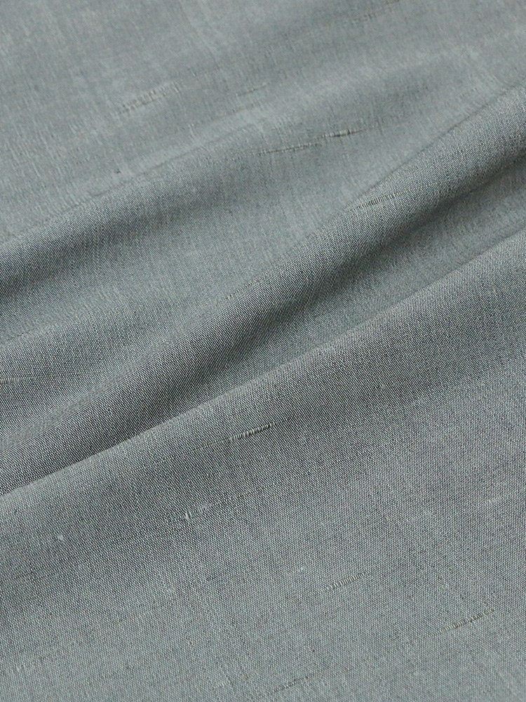 JILIYH -  Handmade Gambiered Ganton Tussah Silk Fabric - 115cm wide by the Yard