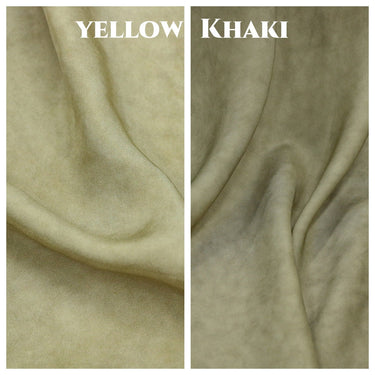 TWILL - 18 Momme Dirty Dyeing Distressed Twill Silk Fabric Made of Mulberry Silk - 135cm by the Yard