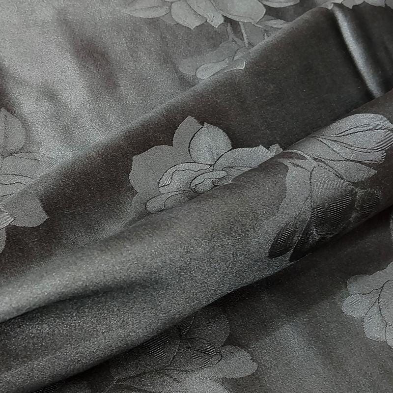 GUYHKU - Handmade 40 Momme Mud Silk Satin Fabric - 112cm by the Yard