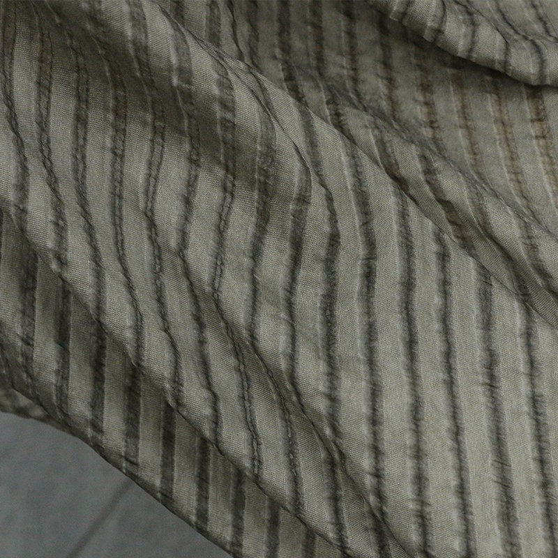 BOSI - 14 Momme Vintage Style Dirty Dyed Silk Cotton Fabric - 130 cm wide by the Yard