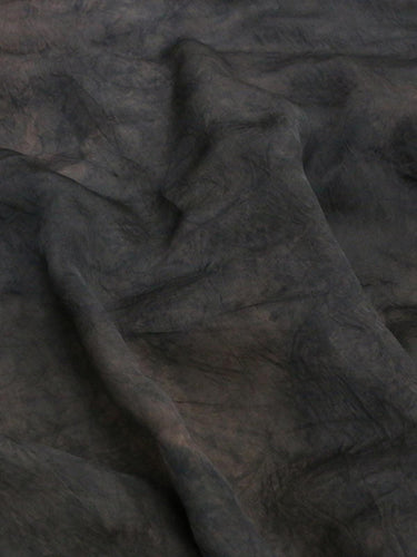 SUYENR - 12 Momme Plant Dyeing Peony  Silk Organza Satin Fabric - 130cm wide by the Yard