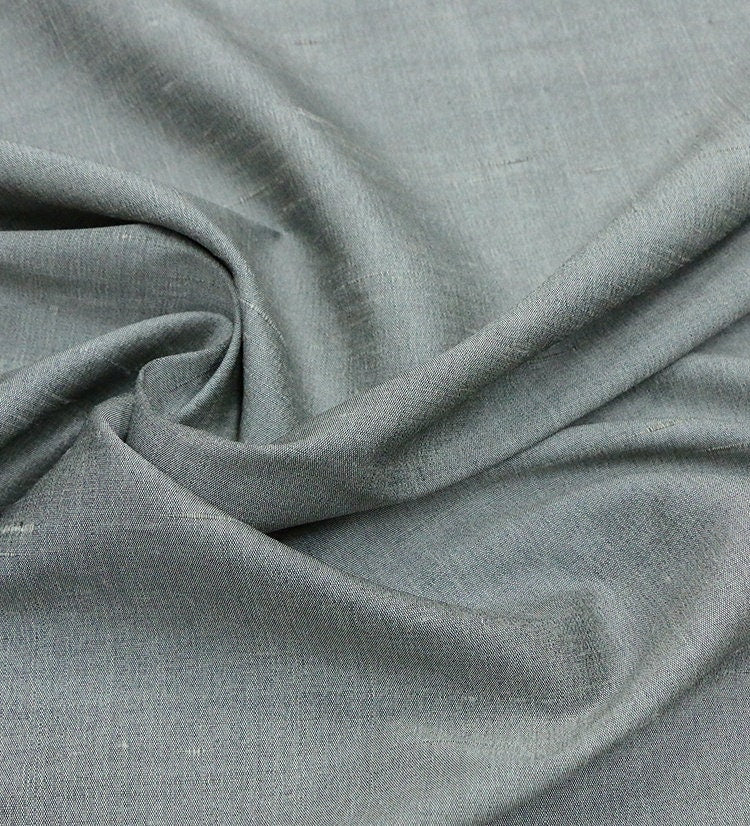 JILIYH -  Handmade Gambiered Ganton Tussah Silk Fabric - 115cm wide by the Yard