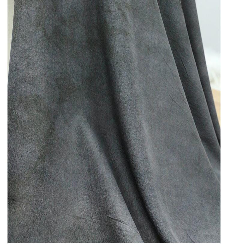 ZUSJIH - 16 Momme Eco Friendly Plant Dye Jacquard Tussah Silk Old Material Retro Color Fabric  - 93cm wide by the Yard