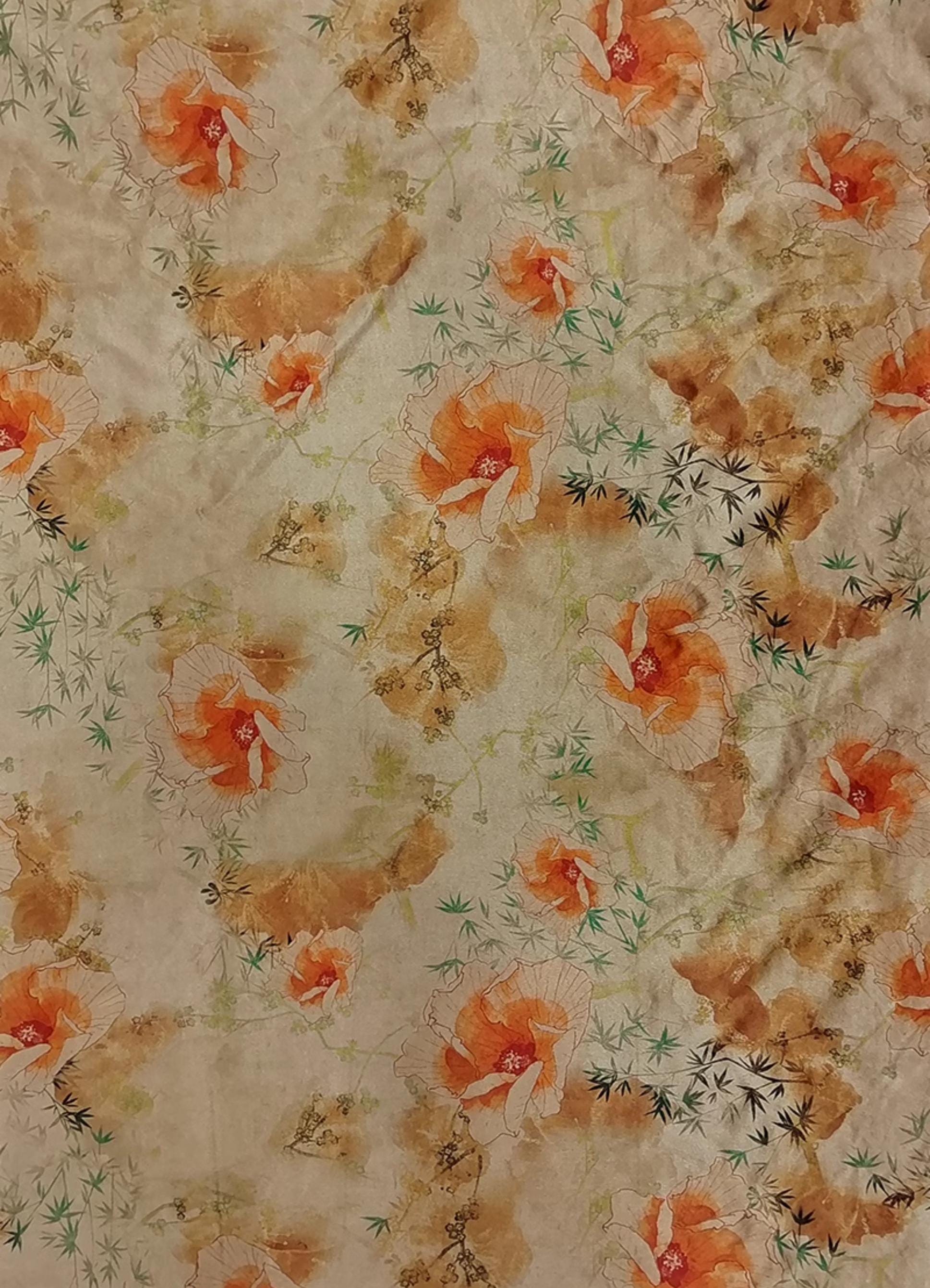 GUYJSN - Handmade 40 Momme Mud Silk Satin Fabric - 112cm by the Yard