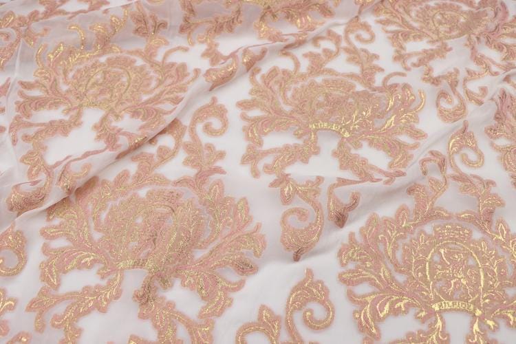 JFHFSZ - 22 Momme Golden Thread Weave Silk Georgette Fabric - 140cm wide by the Yard