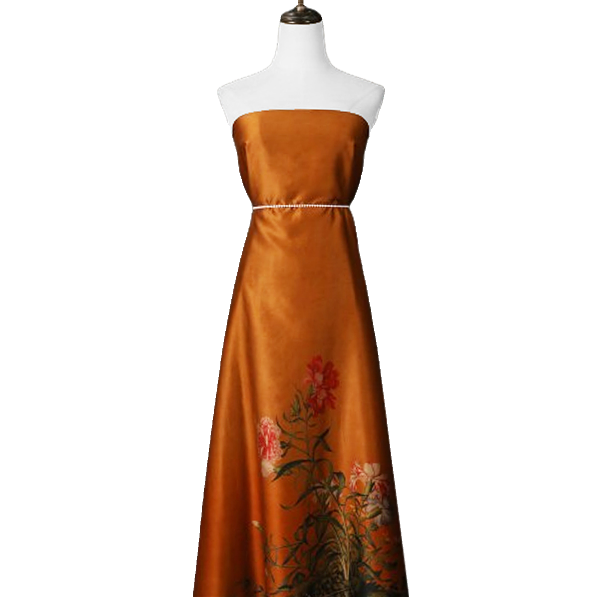 GUJBHH - Handmade 40 Momme Mud Silk Satin Fabric - 140cm wide by the Yard