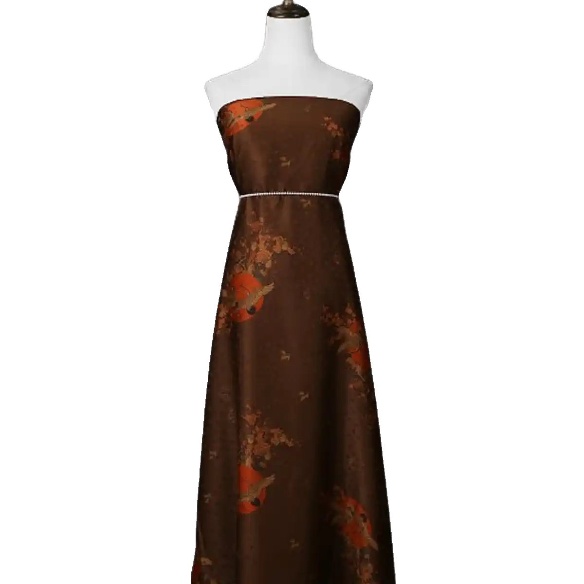 GUJHHM - Handmade 40 Momme Mud Silk Satin Fabric - 112cm wide by the Yard