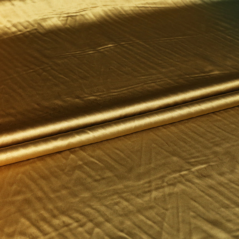 GUJJBJ - Handmade 40 Momme Mud Silk Satin Fabric - 140cm wide by the Yard