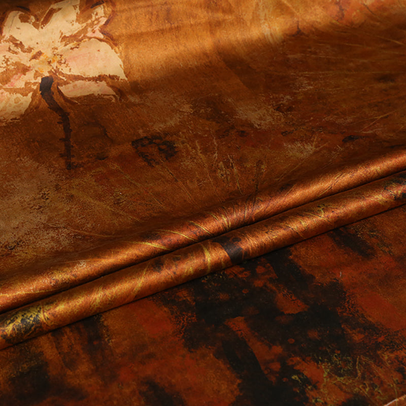 GUJKAH - Handmade 50 Momme PIZI Mud Silk Satin Fabric - 114cm wide by the Yard