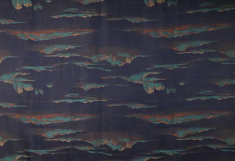 GUJQLJ - Handmade 40 Momme SongJin Mud Silk Satin Fabric - 140cm wide by the Yard