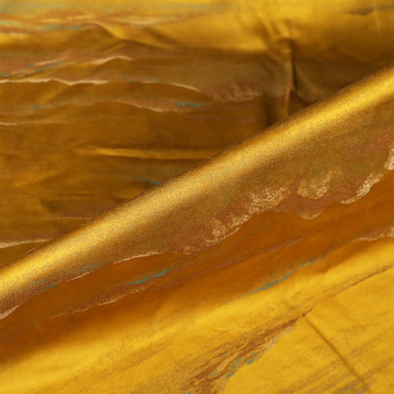 GUJSJJ - Handmade 40 Momme SongJin Mud Silk Satin Fabric - 140cm wide by the Yard