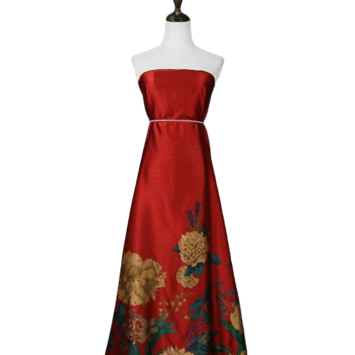 GUJXQH - Handmade 40 Momme Mud Silk Satin Fabric - 140cm wide by the Yard