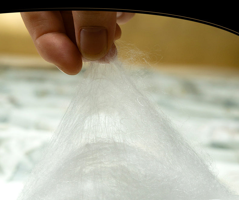 LUMDDIS - 25 Momme Silk Bedding Set with Silk Duvet