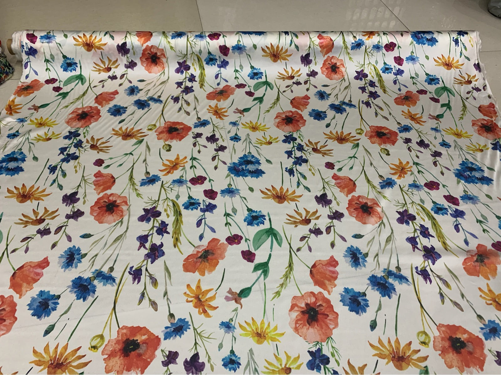 WHSUIF - 19 Momme   Pattern Digital Print Stretch Silk Satin Fabric - 108cm wide by the Yard