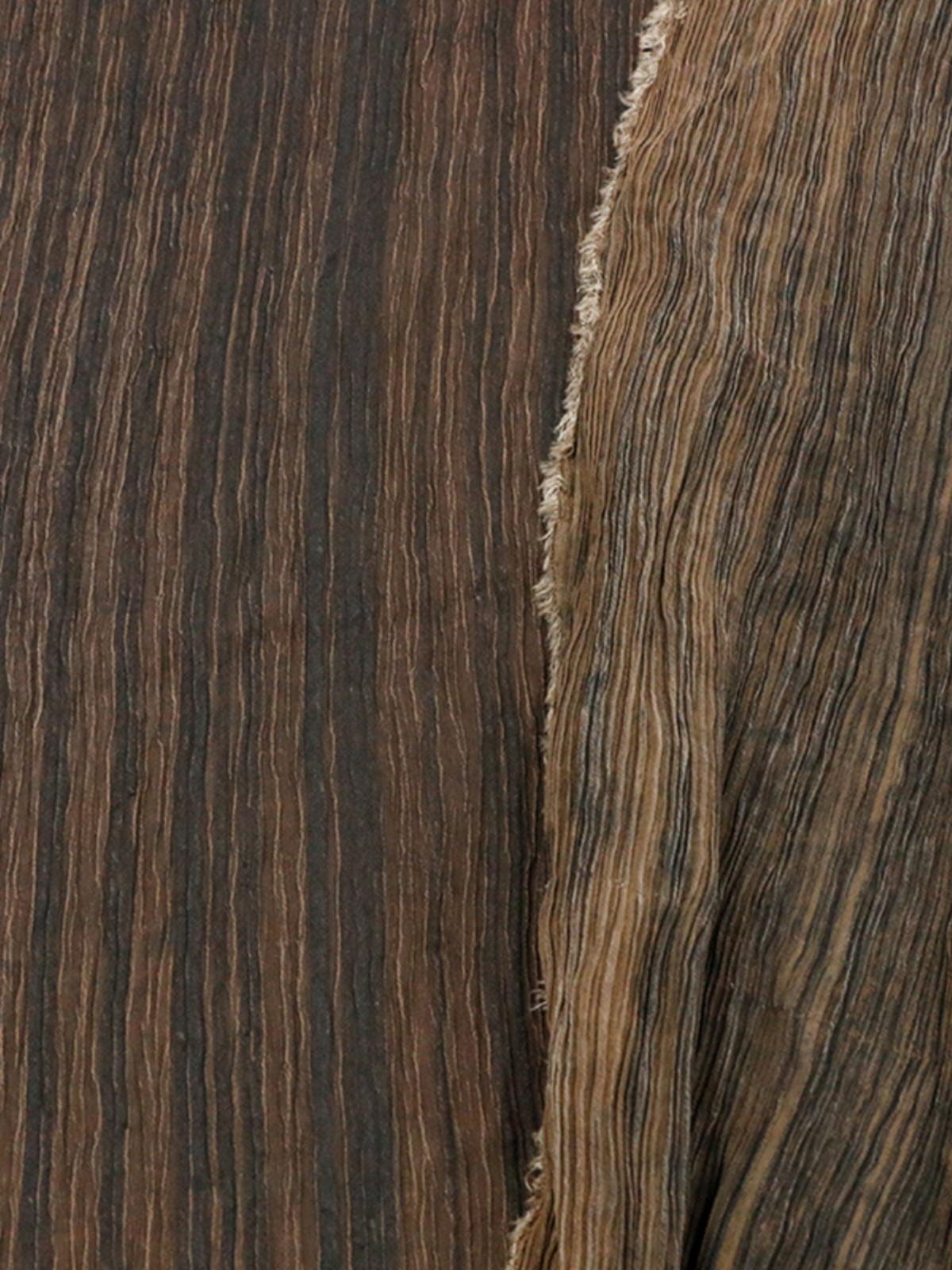 GUFSUY - Handmade 15 Momme Mud Silk Crinkled Crepe Fabric - 116cm wide by the Yard