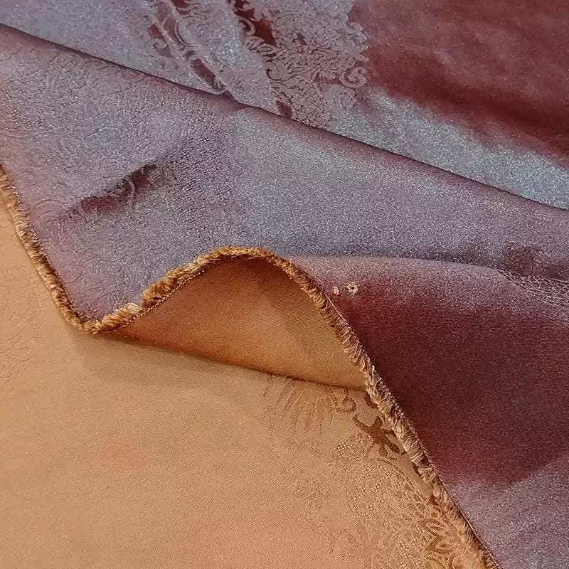 GYSLXZ - Handmade 40 Momme HongYunsha Silk Satin Fabric - 140cm By the Yard