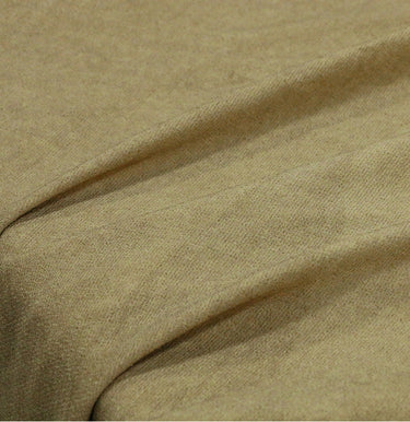 ZANGX -Hangmade Dirty Old Yellow Dirty Dyeing Distressed Artisanal Style Natural Tussah Silk Fabric - 85cm wide by the Yard