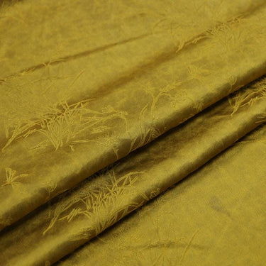 DUGUIZ - 26 Momme Bright Color Collection Silk Plain Satin with Cracked Xiangyunsha Fabric - 110cm by the Yard