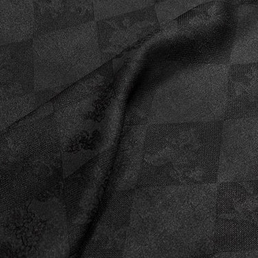 SANBOL - Handmade 21 Momme Purple Sangbo Satin Mulberry Silk Xiangyunsha Fabric - 115cm wide by the Yard