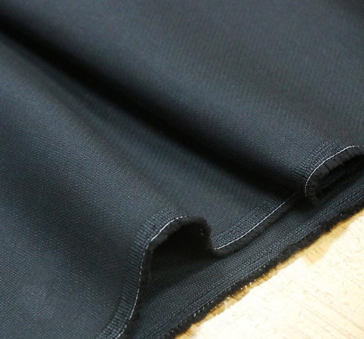 SHZANGQ - 56 Momme Heavy Silk-Wool Blend Crepe Fabric - 135cm By the Yard