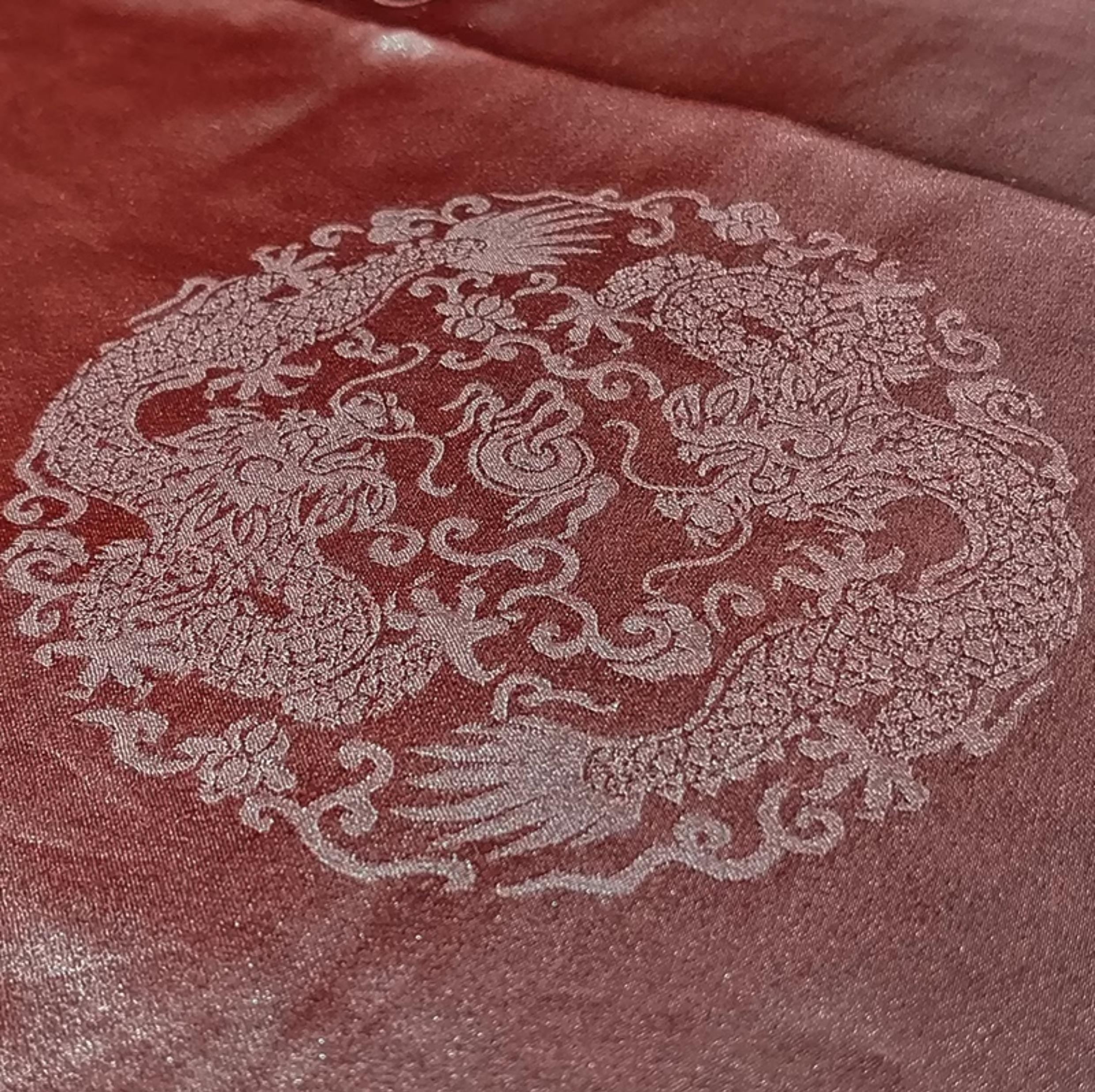 GYSLXZ - Handmade 40 Momme HongYunsha Silk Satin Fabric - 140cm By the Yard