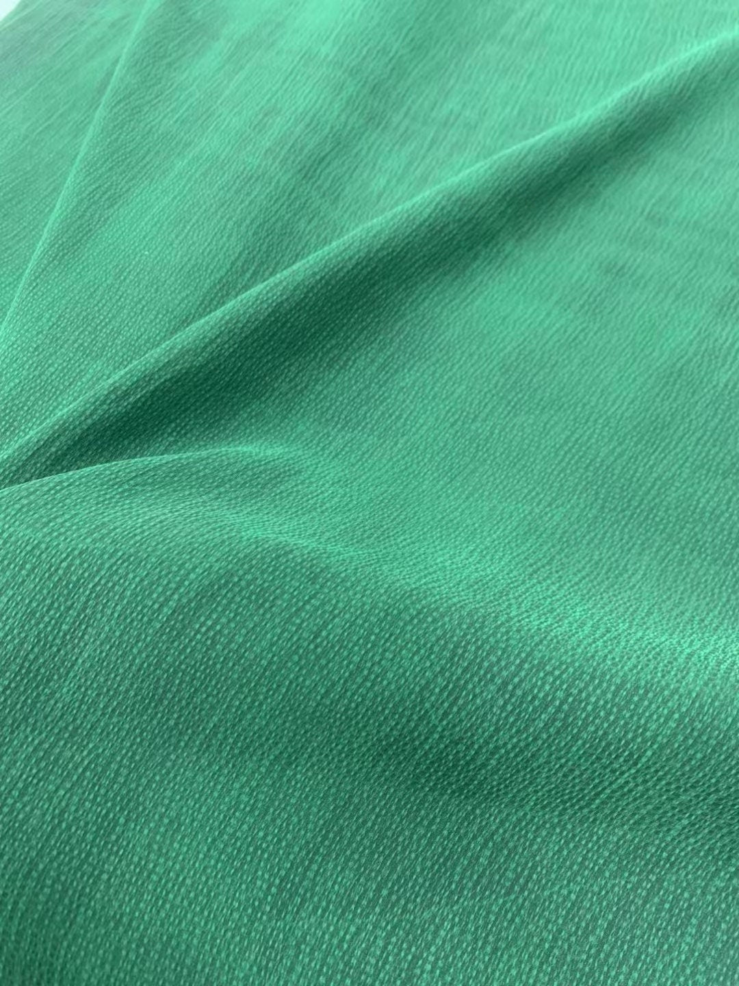 ZHENZHU - Handmade 26 Momme Bubble Pearl Satin Mud Silk Fabric - 110cm by the Yard
