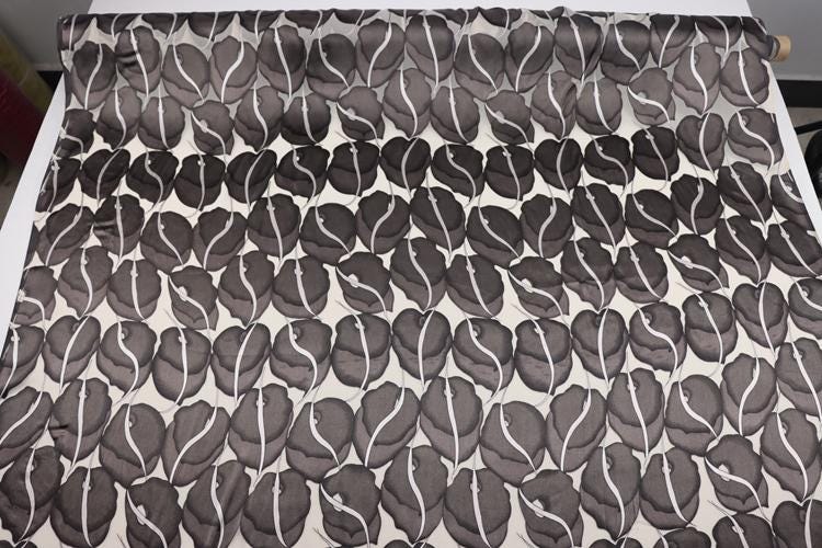 PAPAHU -  22 Momme  Sheer Burnout Silk Devore Satin Fabric - 114cm wide by the Yard