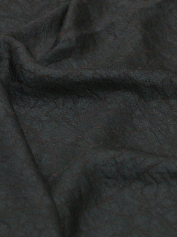 TWOGW- 25 Momme Handcrafted Pure Silk Satin Cracked Mud Silk Satin Fabric - 110cm by the Yard