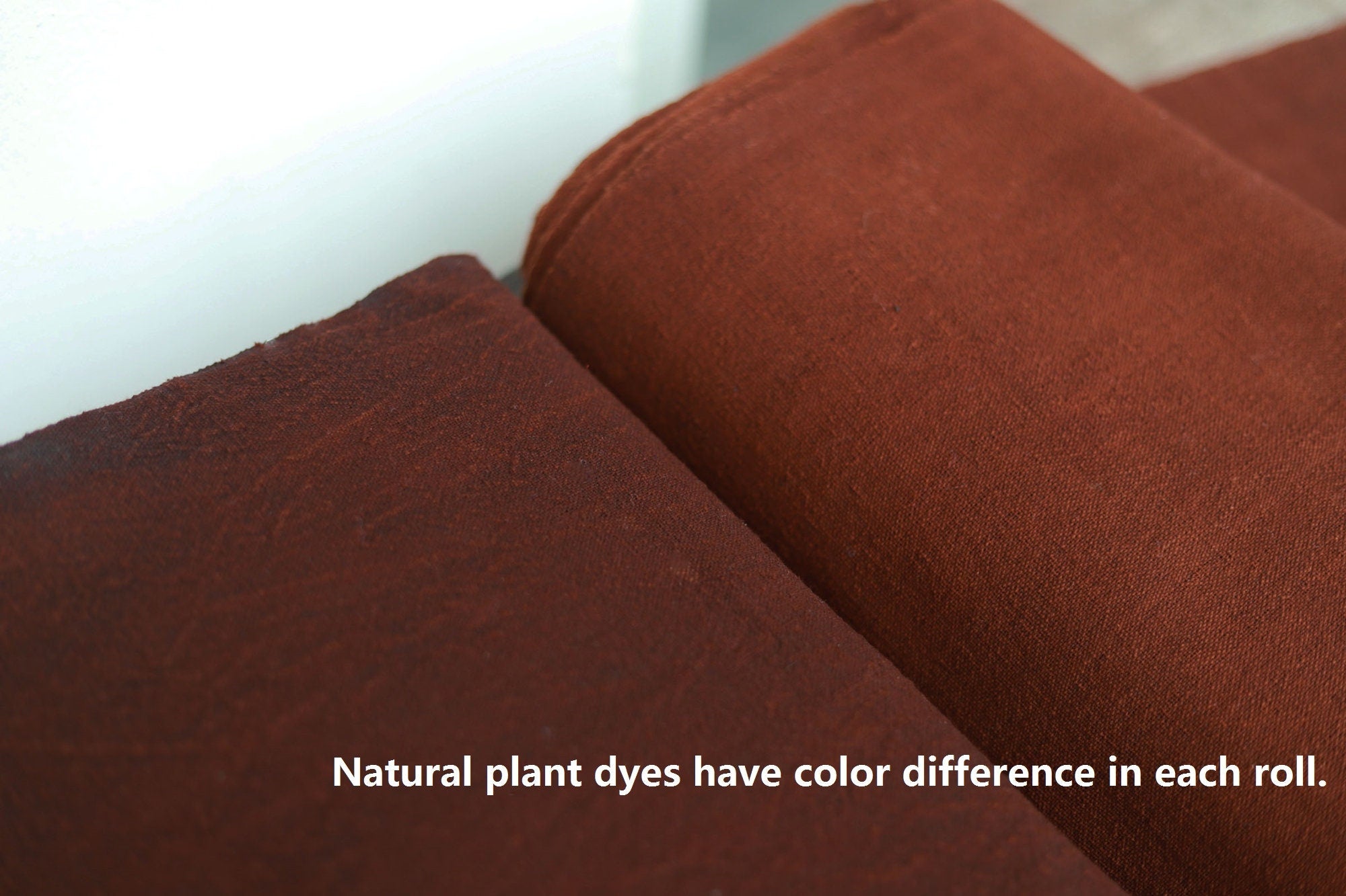 PDKCSR - Eco-Friendly Traditional Chinese Plant Dye Cotton Fabric - 36 cm wide by the Yard