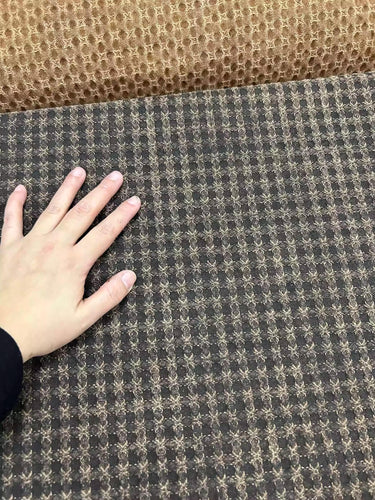 JPXNHZ - 90 Momme Jacquard Mud Silk Gambiered Ganton Tussah Silk Fabric - 110cm wide by the Yard