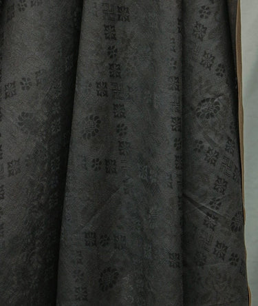 WANZIWEN - 19 Momme Handmade Jacquard Tussah Silk Mud Silk Fabric - 110cm by the Yard