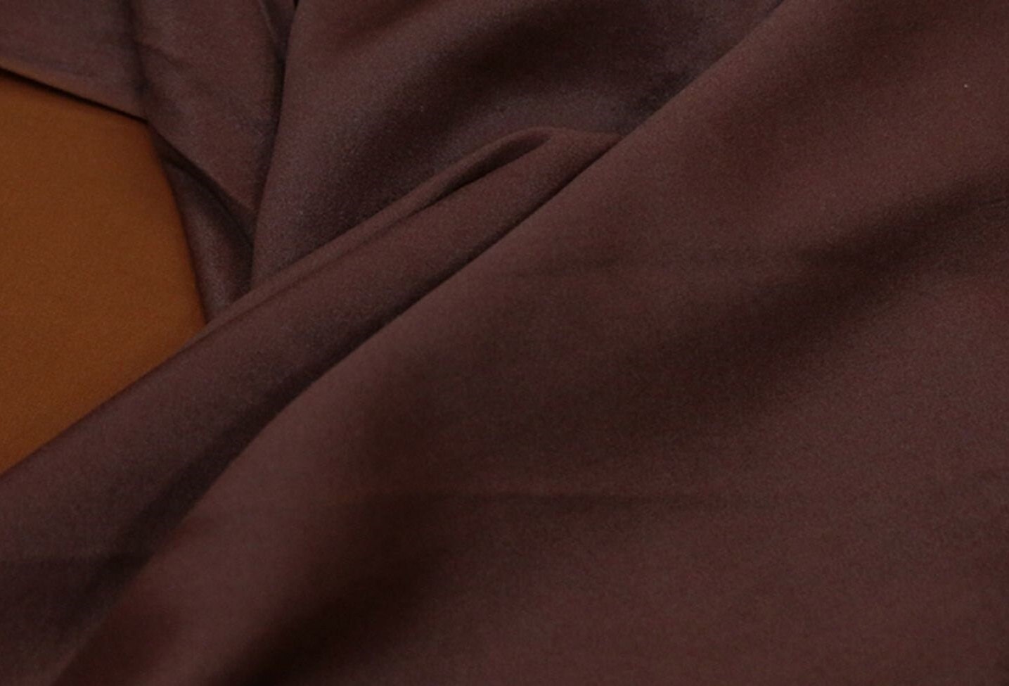 REDTAN -25 Momme Handmade Stretch Satin Plant-dye HongYunsha Mulberry Silk Fabric  - 130cm wide by the Yard