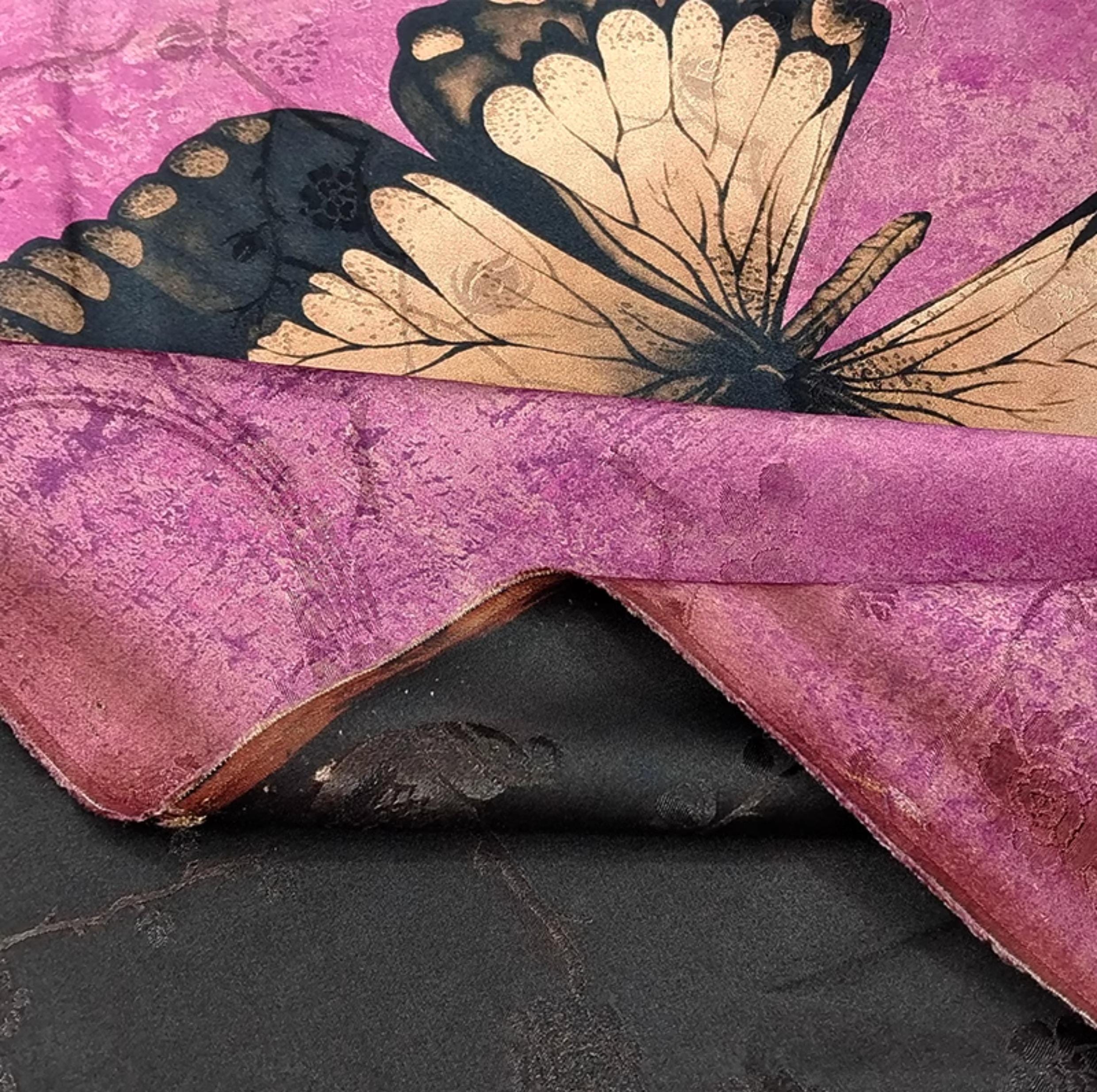 GUYZID - Handmade 40 Momme Mud Silk Satin Fabric - 112cm By the Yard