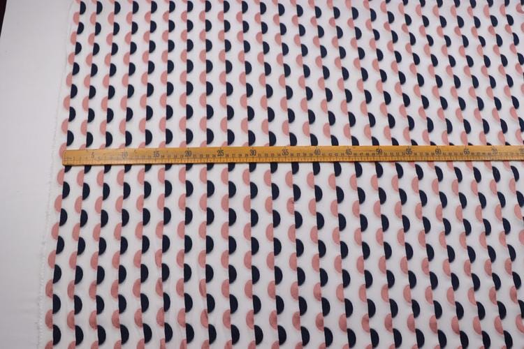 HOUBWE - 18 Momme  Sheer Special Cut Flower Silk Fabric - 114cm wide by the Yard