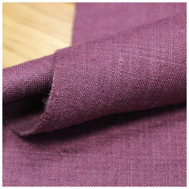 MEIRED -  Handmade Gambiered Ganton Tussah Mud Silk Fabric - 90cm wide by the Yard