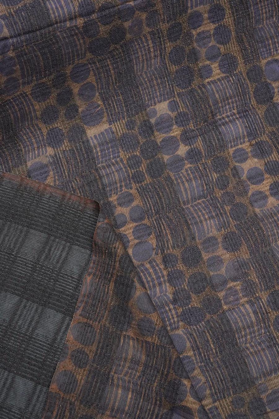 XYTHMZ - 40 Momme Jacquard Tussah Mud Silk Fabric, 110cm wide by the Yard