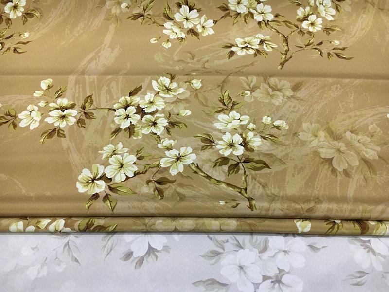 CPFGSS - 30 Momme Stretchy Heavy Crepe de Chine Silk Fabric - 108cm wide by the Yard