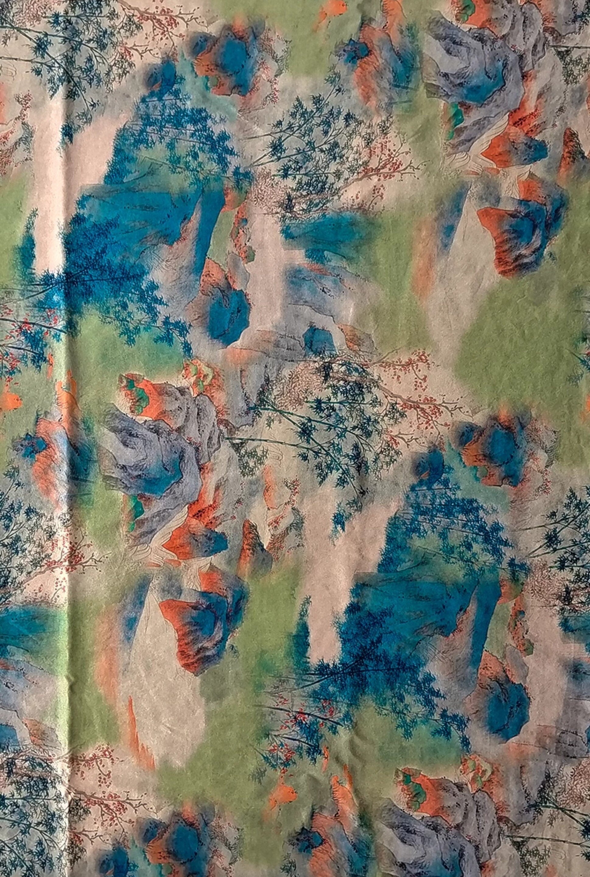 SSZL - Handmade 40 Momme Mud Silk Satin Fabric By the Yard