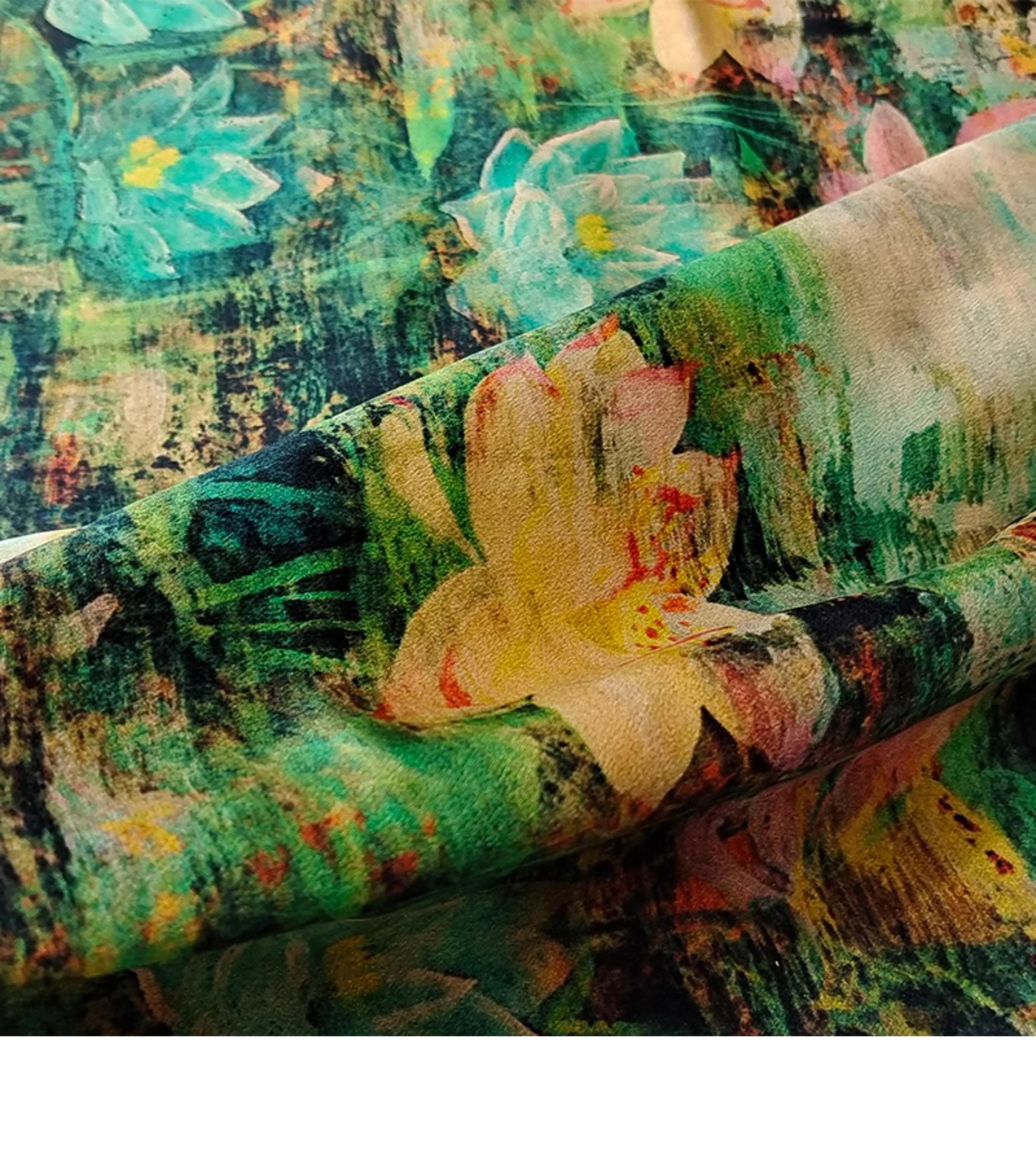 GUYHEY - Handmade 40 Momme Mud Silk Satin Fabric - 112cm By the Yard