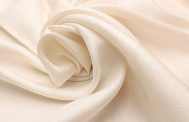 ZHUGBSE - Pearl white Silk Blends fashion silk fabric 114cm wide - 3 yards