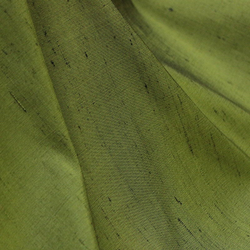 JILIL -  Handmade Gambiered Ganton Tussah Mud Silk Fabric - 120cm wide by the Yard