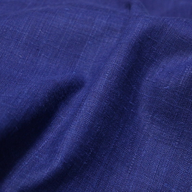 KLYLAN -  Handmade Gambiered Ganton Tussah Mud Silk Fabric - 90cm wide by the Yard