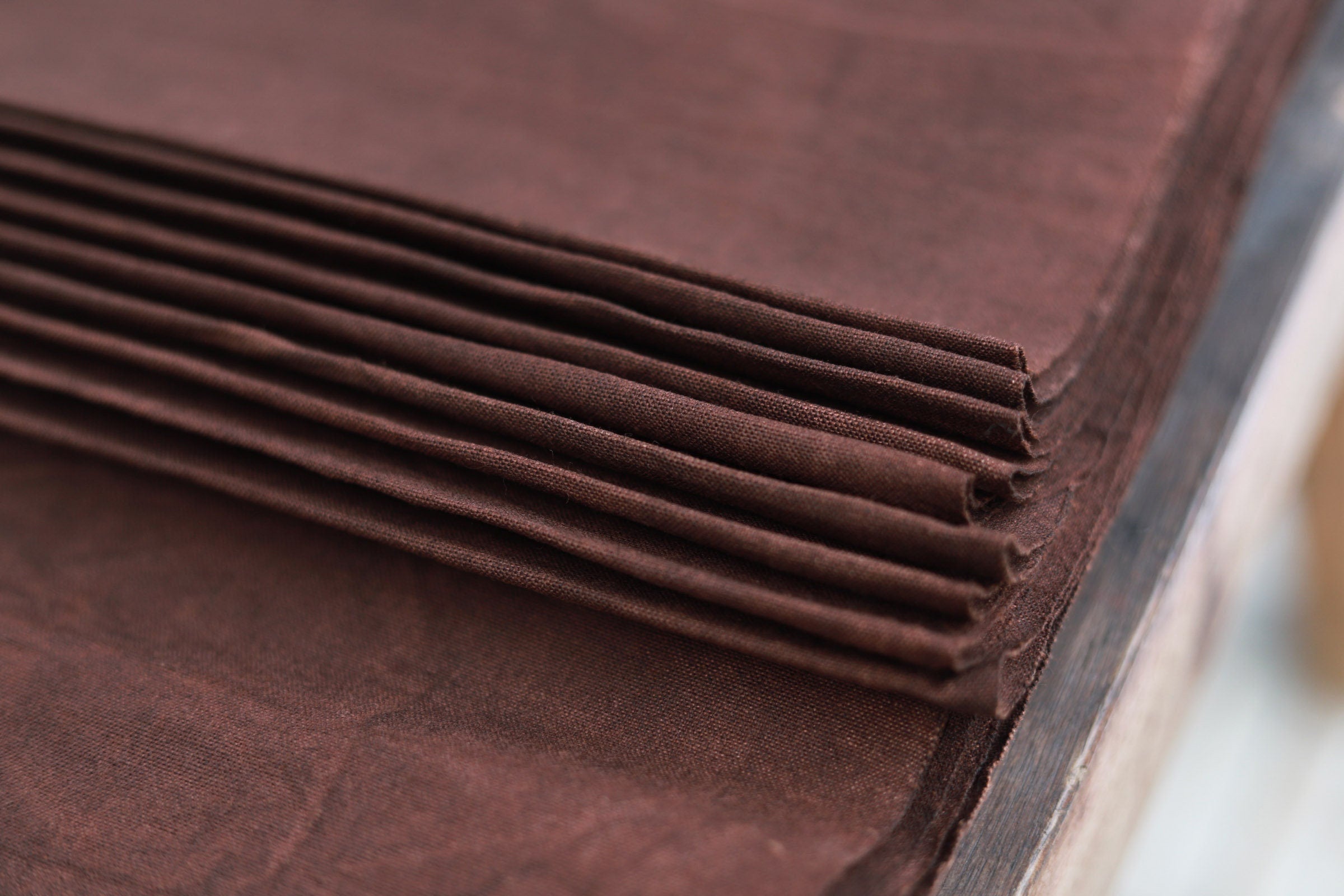 Eco-Friendly Traditional Chinese Plant Dye Fabric/Earth Color Cotton Fabric By the Yard