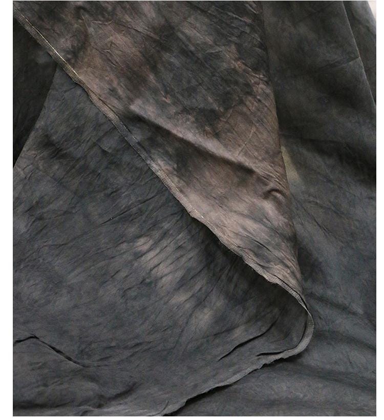 SUYENR - 12 Momme Plant Dyeing Peony  Silk Organza Satin Fabric - 130cm wide by the Yard