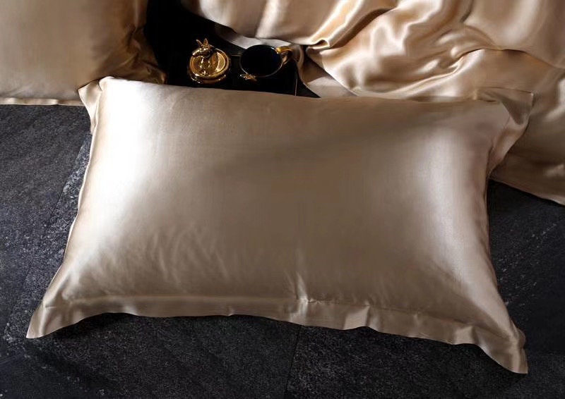 Handmade Duvet Cover in Mocca 100% Pure 6A Silk, 25mm smooth, natural, sleep beauty Silk Bedding for King, queen, custom size.