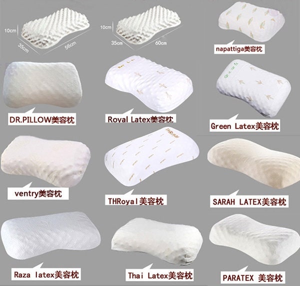 Special Silk Pillowcase for Latex Pillows. 22mm 100% 6A Pure Charmeuse SILK, Anti Allergy, Wrinkle Free, Beautiful Gift for HER