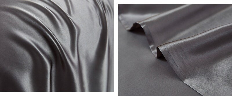 Charmeuse Flat Sheet/Handmade Silk Sheet/25mm 100% Pure 6A Silk/Silk Bedding/Queen Sheet/King Size/Luxury Gift for Her/GIFT FOR HIM